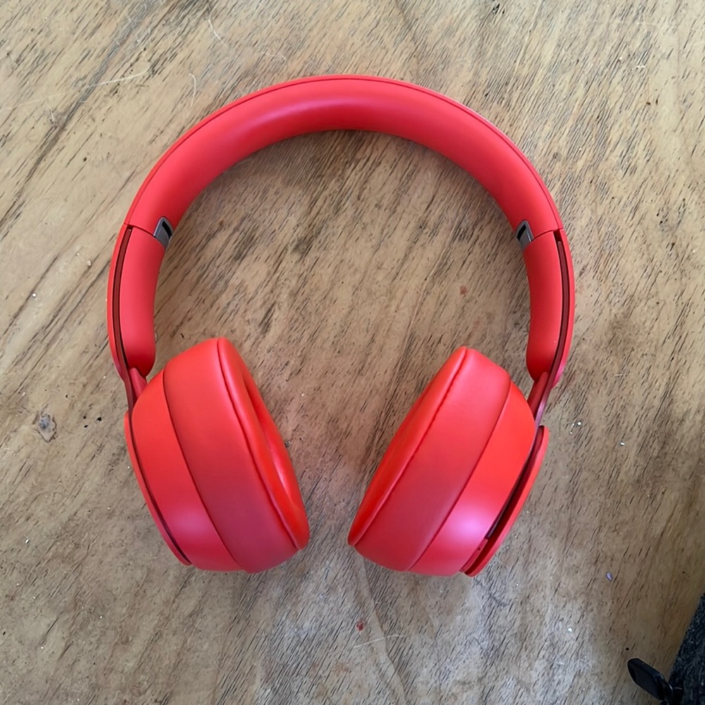 Red Betas head phones